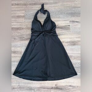 Black Halter Dress White House Black Market 4